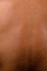 Fototapeta premium Human Skin and Sweat