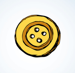 Button. Vector drawing