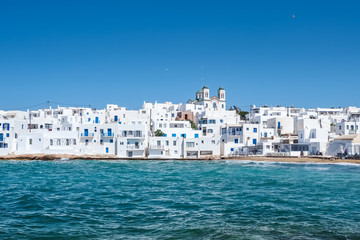 Greek fishing village Naousa on Paros island, Cyclades