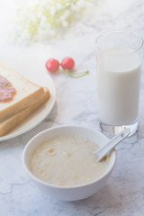 Delicious and sumptuous breakfast