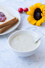 Delicious and sumptuous breakfast