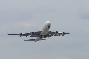 Airplane taking-off from Narita Airport