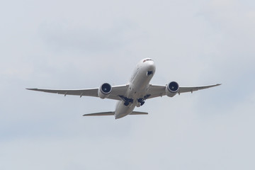 Airplane taking-off from Narita Airport