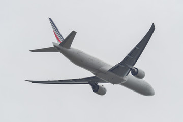 Airplane taking-off from Narita Airport