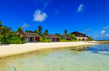 The charming scenery of maldives