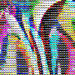 Colorful abstract halftone pattern background. Extra large design element.