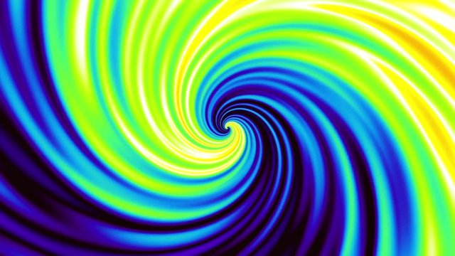 Endless spinning Revolving Spiral. Seamless looping footage. Abstract helix.