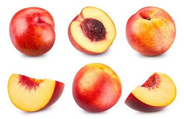 Peach isolated Clipping Path