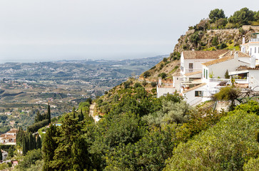 Mijas Pueblo, the charming White Village of Costa del Sol, Andalucia, Spain.