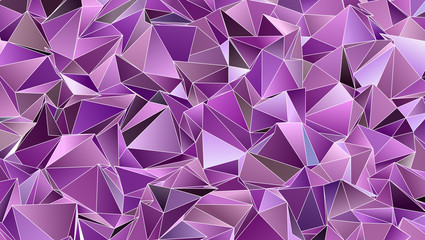 Obraz premium Abstract Low-Poly background. triangulated texture. Design 3d. Polygonal geometrical pattern. Triangular modern style