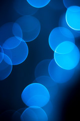 bokeh blue