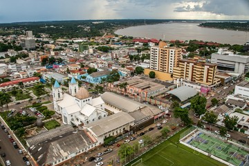view of the city