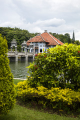 Tirta Gangga water palace at Bali, Indonesia