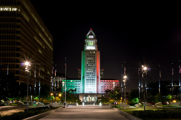 Fototapeta na wymiar Los Anges City Hall