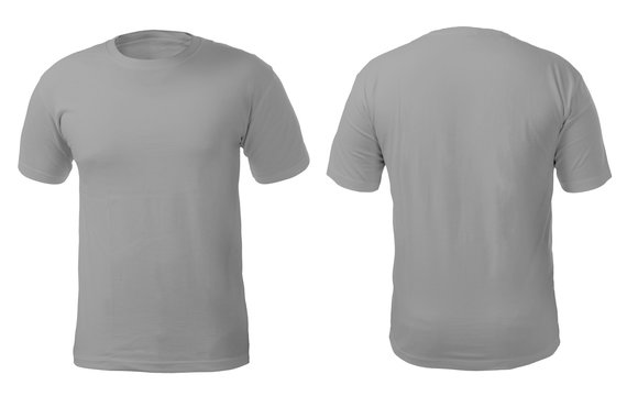Grey Shirt Design Template