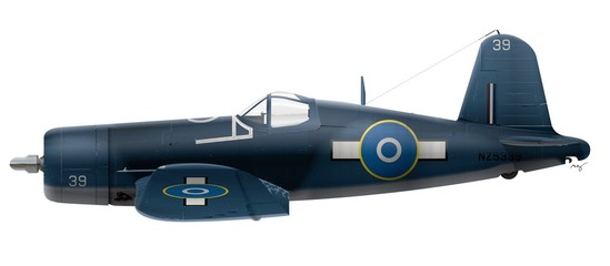F4U-1A Vought Corsair - RNZAF - 22 Sqn 1944