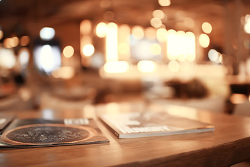 table setting restaurant / cutlery on a table in a cafe, the concept of beautiful food, European style