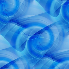 Blue abstract seamless background