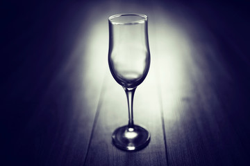 glass alcohol background blur concept