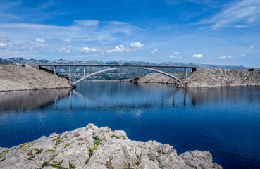Beautiful bridge in Croatia