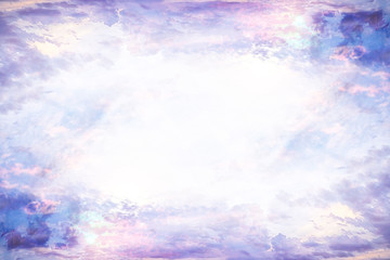 abstract sky background / blurred texture spring sky, clouds landscape wallpaper