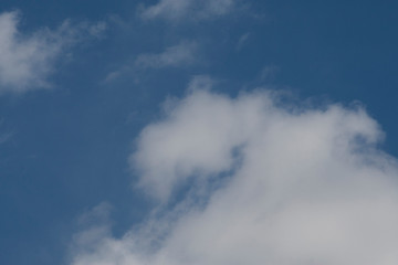 blue sky with clouds