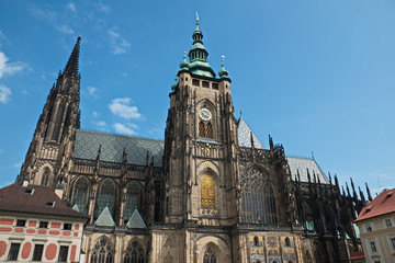 Fototapeta na wymiar Saint Vitus Cathedral