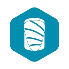 Salmon icon. Simple illustration of salmon vector icon for web
