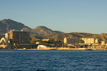 Seafront at El Campello, Spain