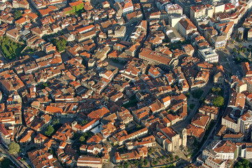  aerial image of the region of Pontevedra, Galicia