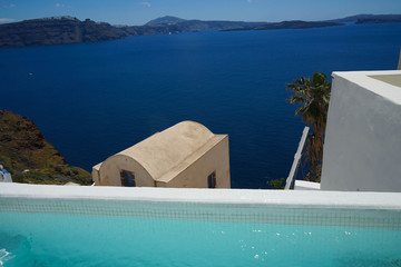 Santorini greece beautiful streets