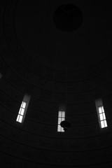 light through castle walls