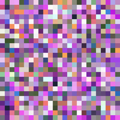 Seamless abstract background with pink, purple squares, vector illustration