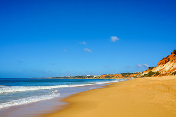 Falésia beach albufeira in Algarve Portugal