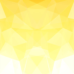 Abstract geometric style yellow background. Vector illustration