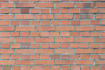 old red brick wall background texture