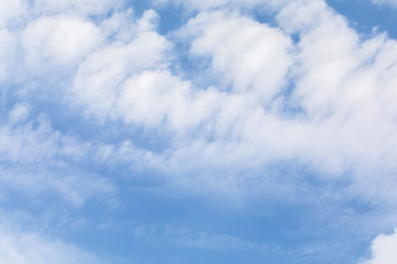  blue  sky with high white perist clouds