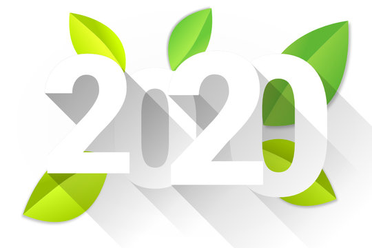 2020 - happy new year 2020 - green year