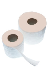 Toilet Paper Photographed on Light Table