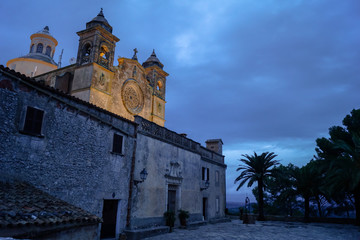 church in sineu, spain