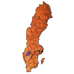 map of swedish counties