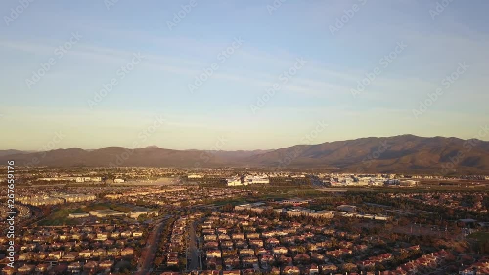 Poster southern california suburbia