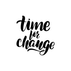 time for change