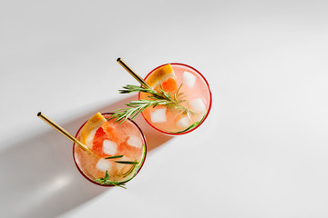 Grapefruit, Cucumber Gin Cocktail perfect for spring or summer!