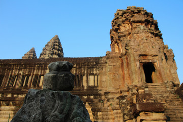 Naklejka premium The famous Angkor Wat in Cambodia
