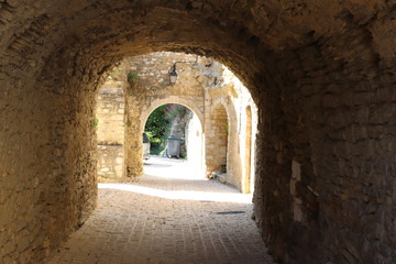 Village médiéval de Saint Montan en Ardèche