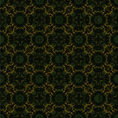 Abstract seamless pattern in geometric ornamental style. Modern stylish abstract texture.