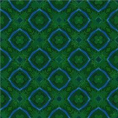 Abstract seamless pattern in geometric ornamental style. Modern stylish abstract texture.