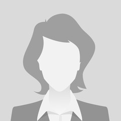 Person gray photo placeholder woman