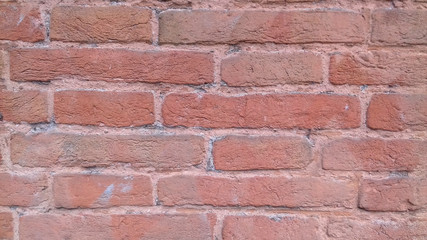 red bricks wall